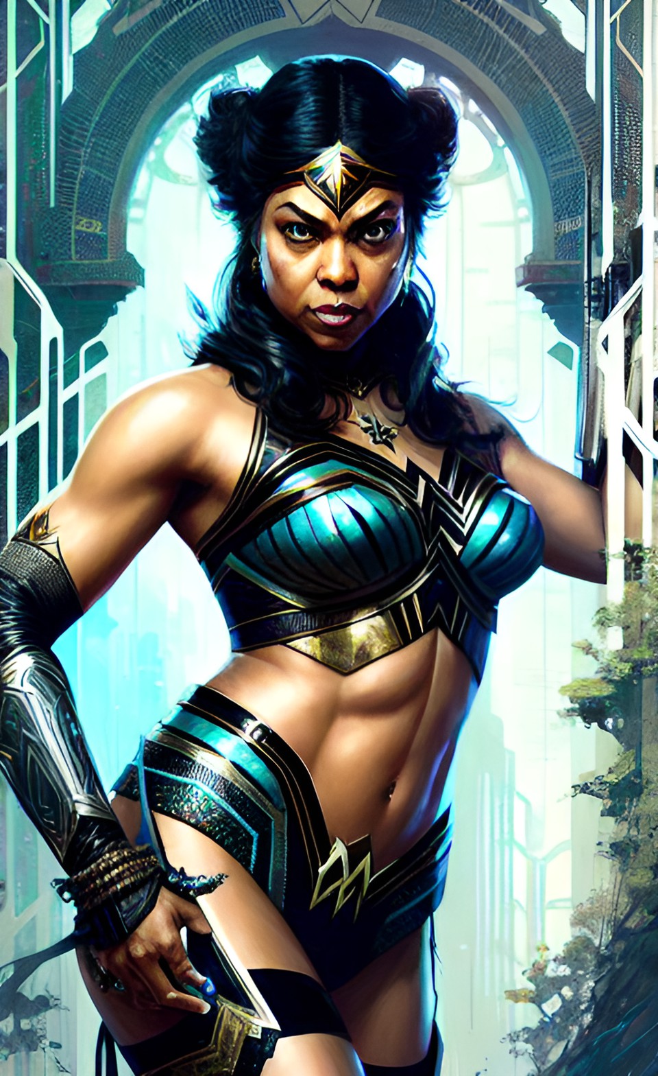 taraji p henson wonder woman preview