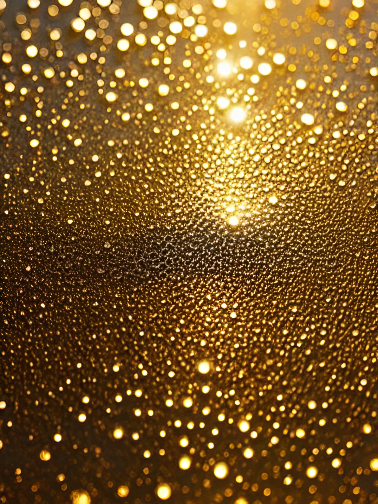 texture: shining rays and drops of golden sunshine preview