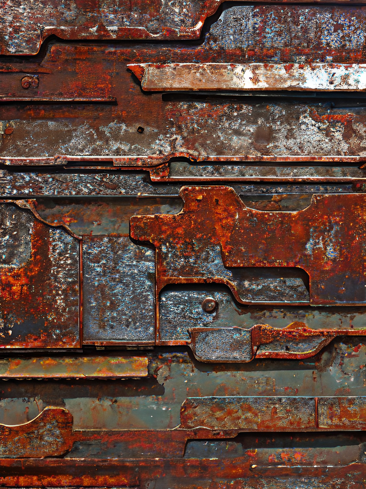 texture: iron rusty and shiny preview