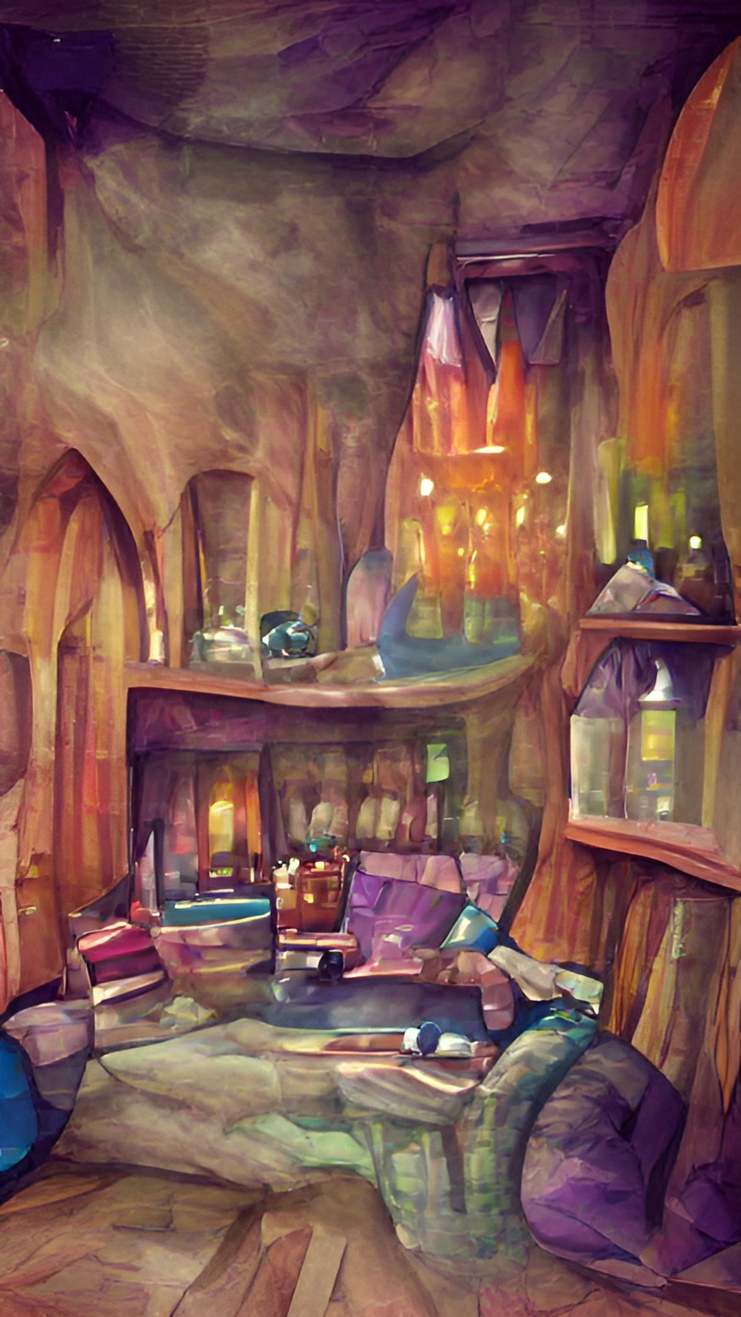 a wizard's living room preview