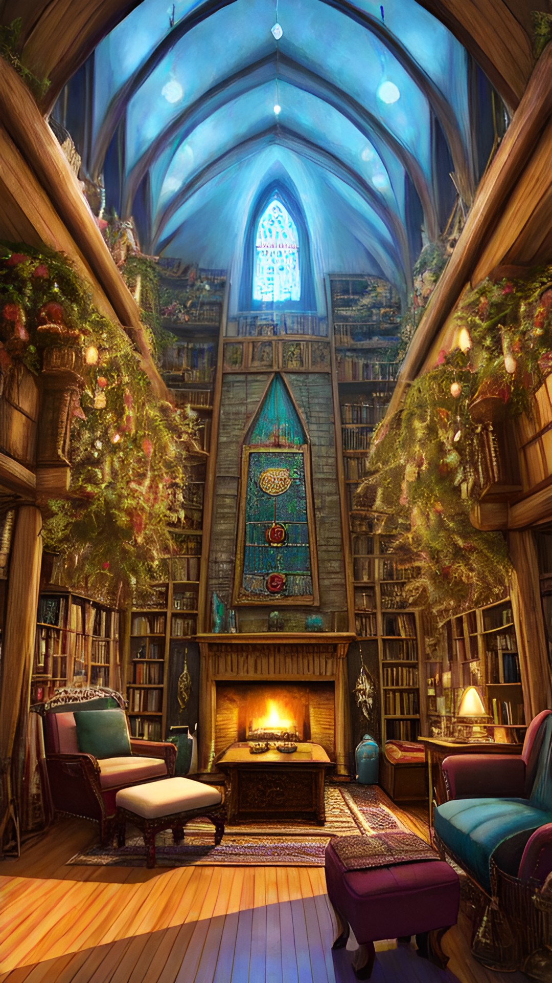 a wizard's living room preview