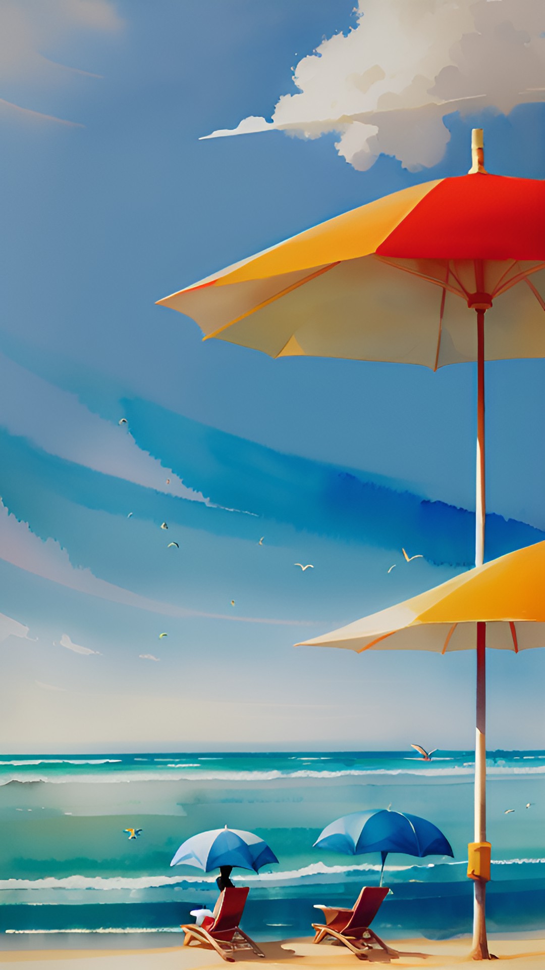 beach 4 - beach
waves
umbrellas
beachlife
people
sunshine
seagulls
ocean
white clouds
sand preview