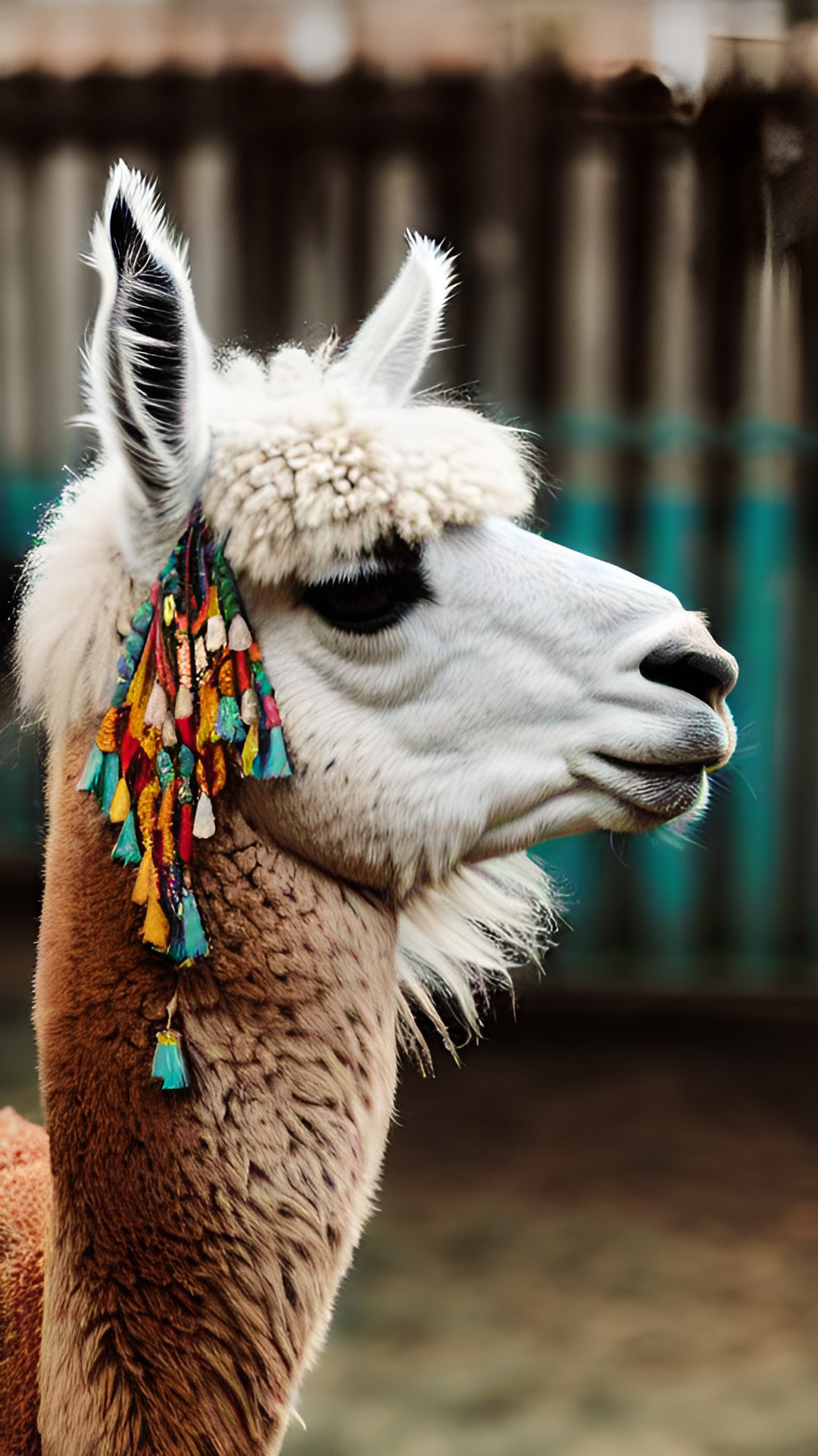 llama, sleepy, boho vibe preview