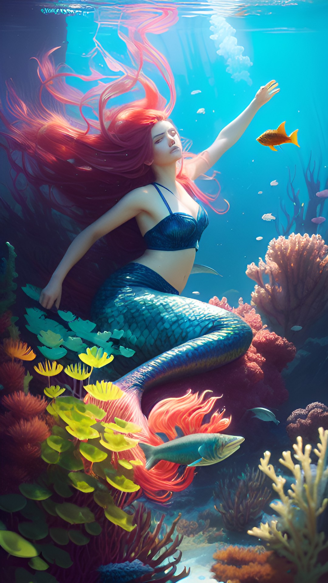 mermaid 2 - mermaid
underwater
fish
starfish
jellyfish
long hair preview