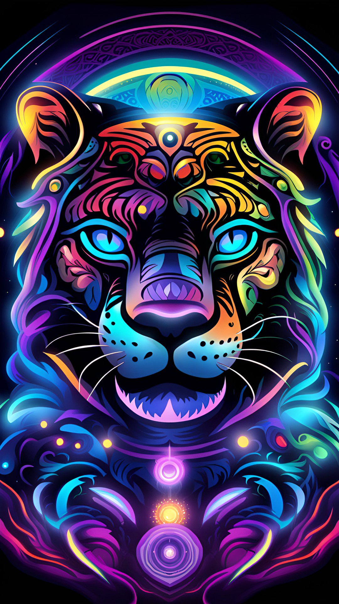 Here Kitty Kitty - olmec, shaman, jaguar, magic, werejaguar, lisa frank preview