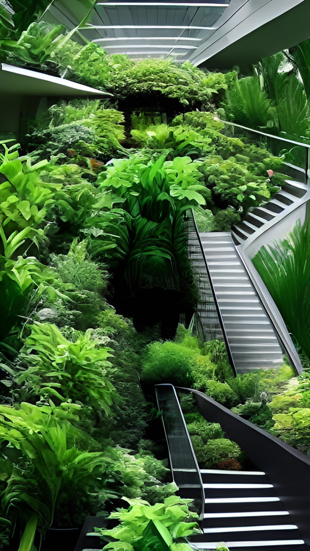 Botanic explore - create plants on the stair preview