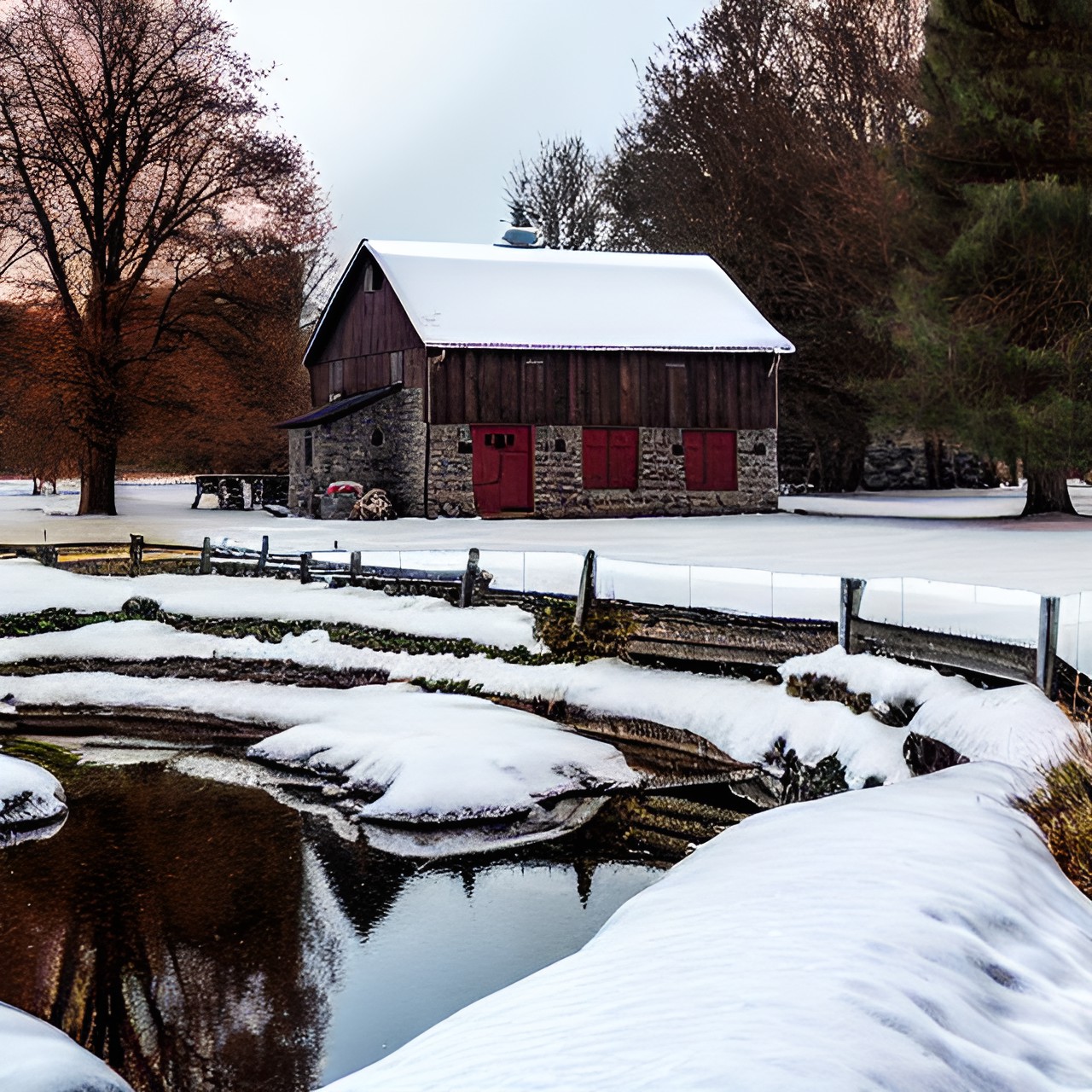 mijn huis in de winter in terschuur preview