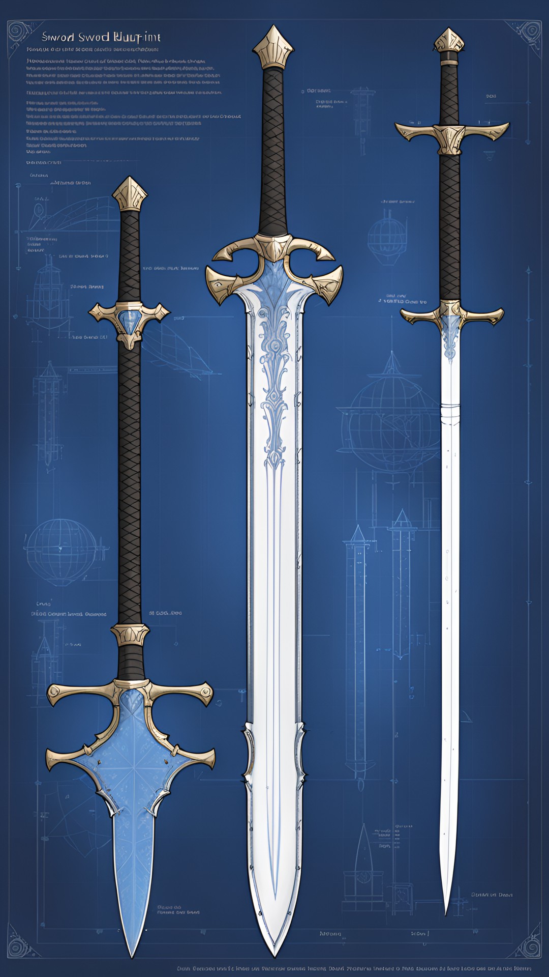 basic sword blueprint preview