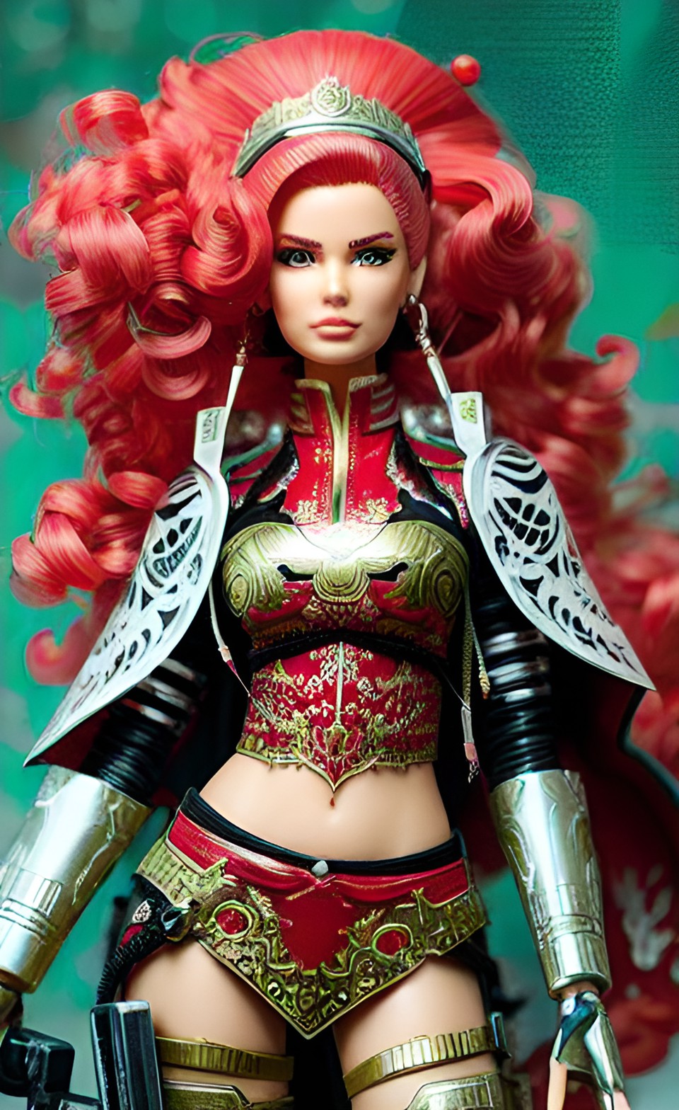 crimson guard barbie preview