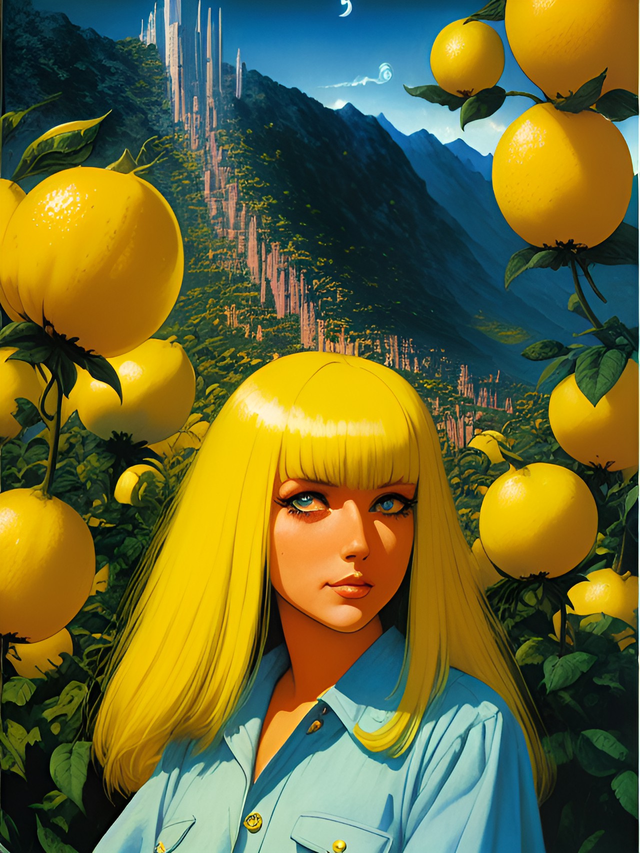 curt talk yellow haired lemon lady preview