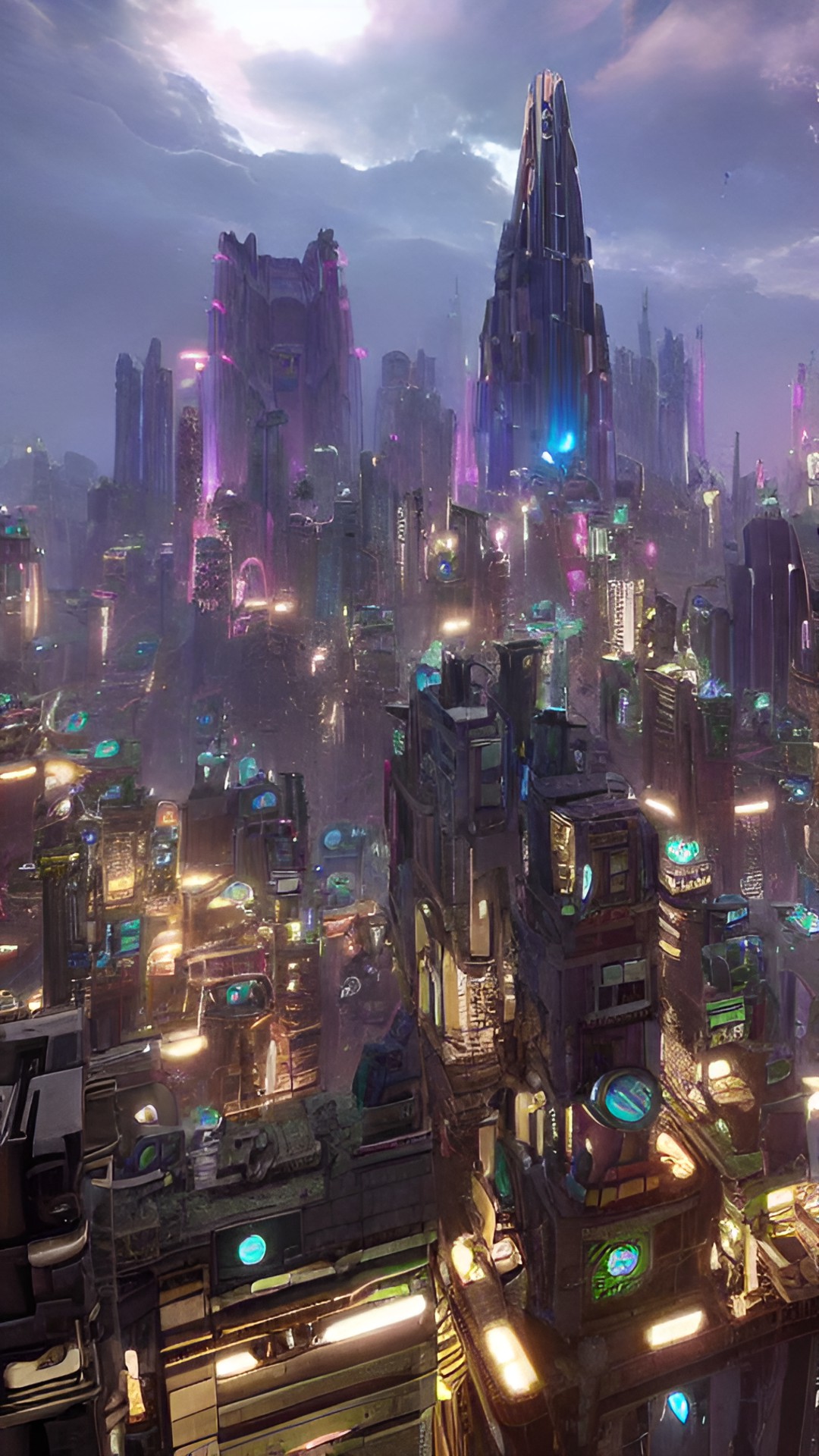 futuristic city preview