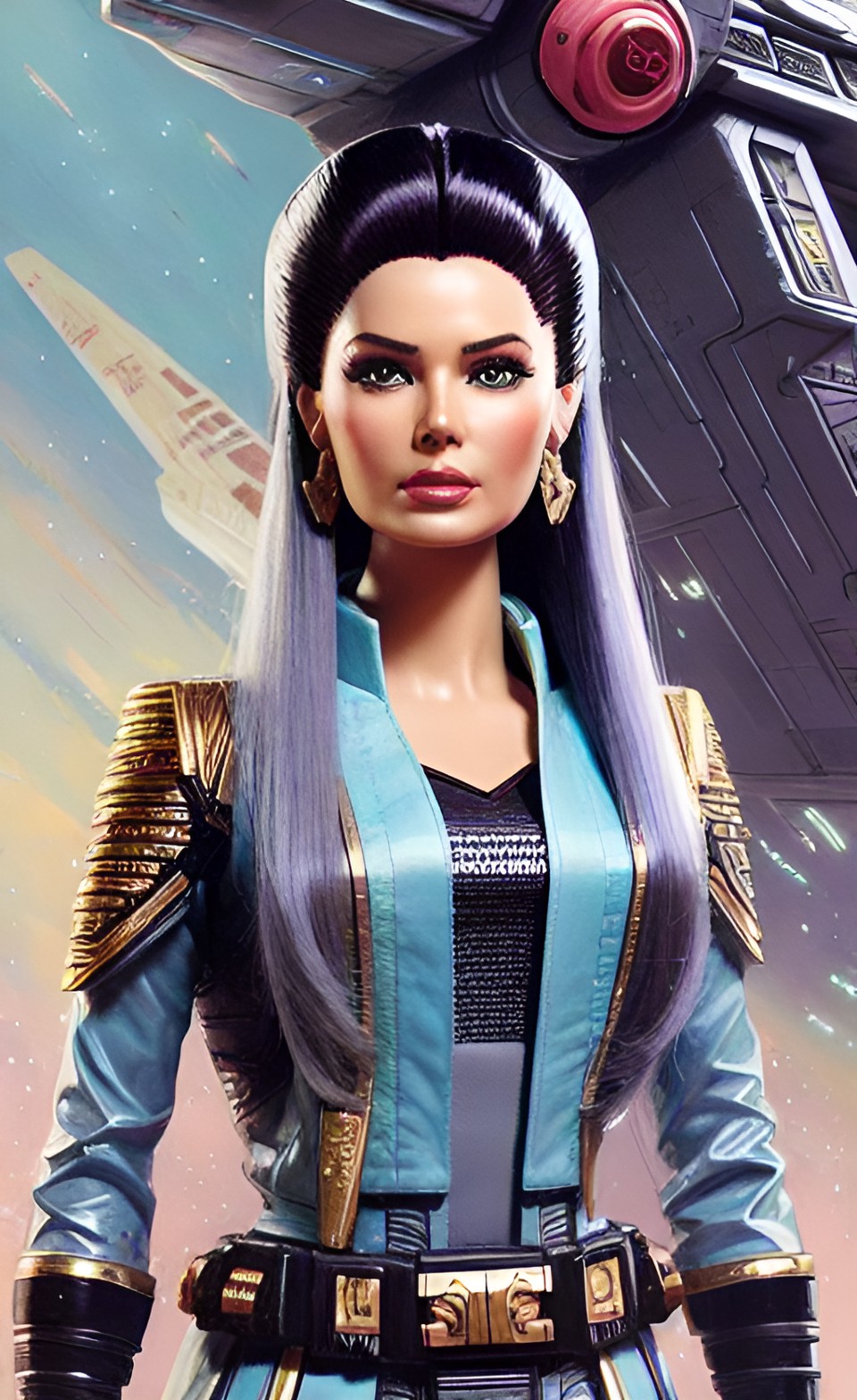 star trek barbie preview