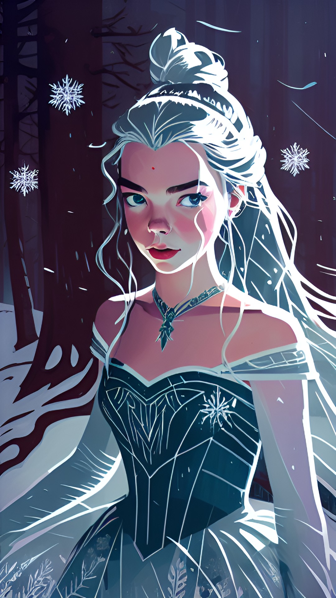 Remix - anya taylor joy as elsa preview