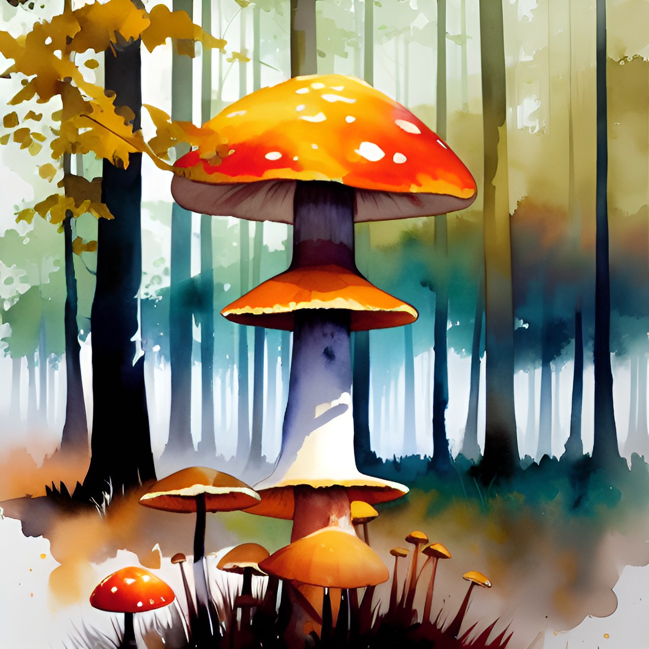 mushroom forest preview