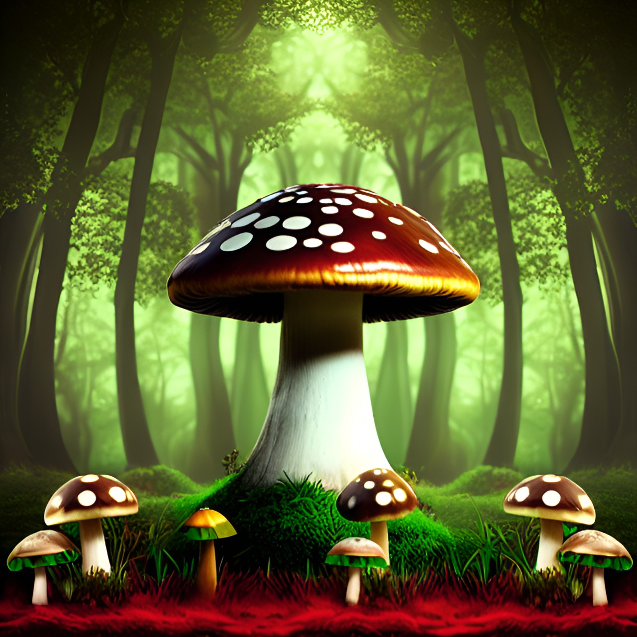 mushroom forest preview