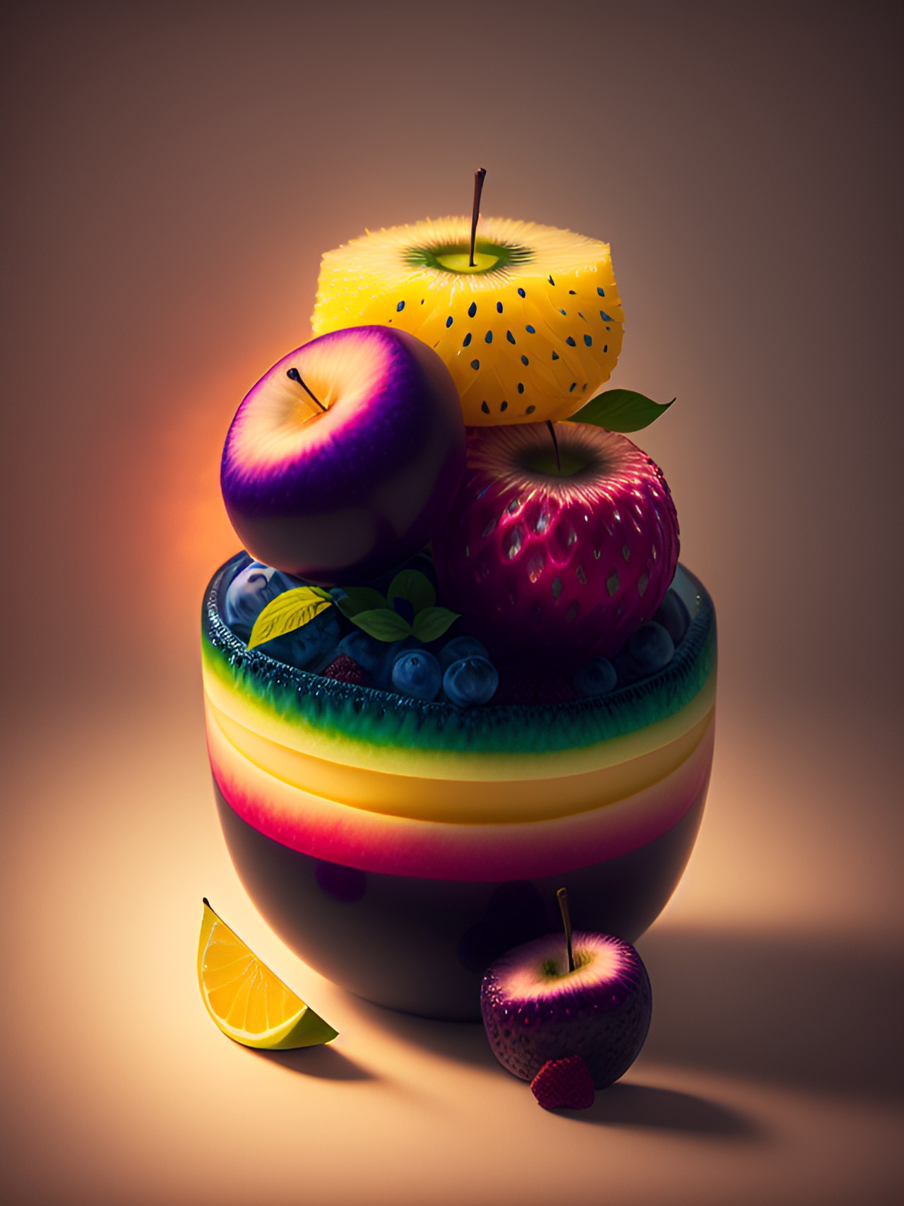 abstract fruit preview