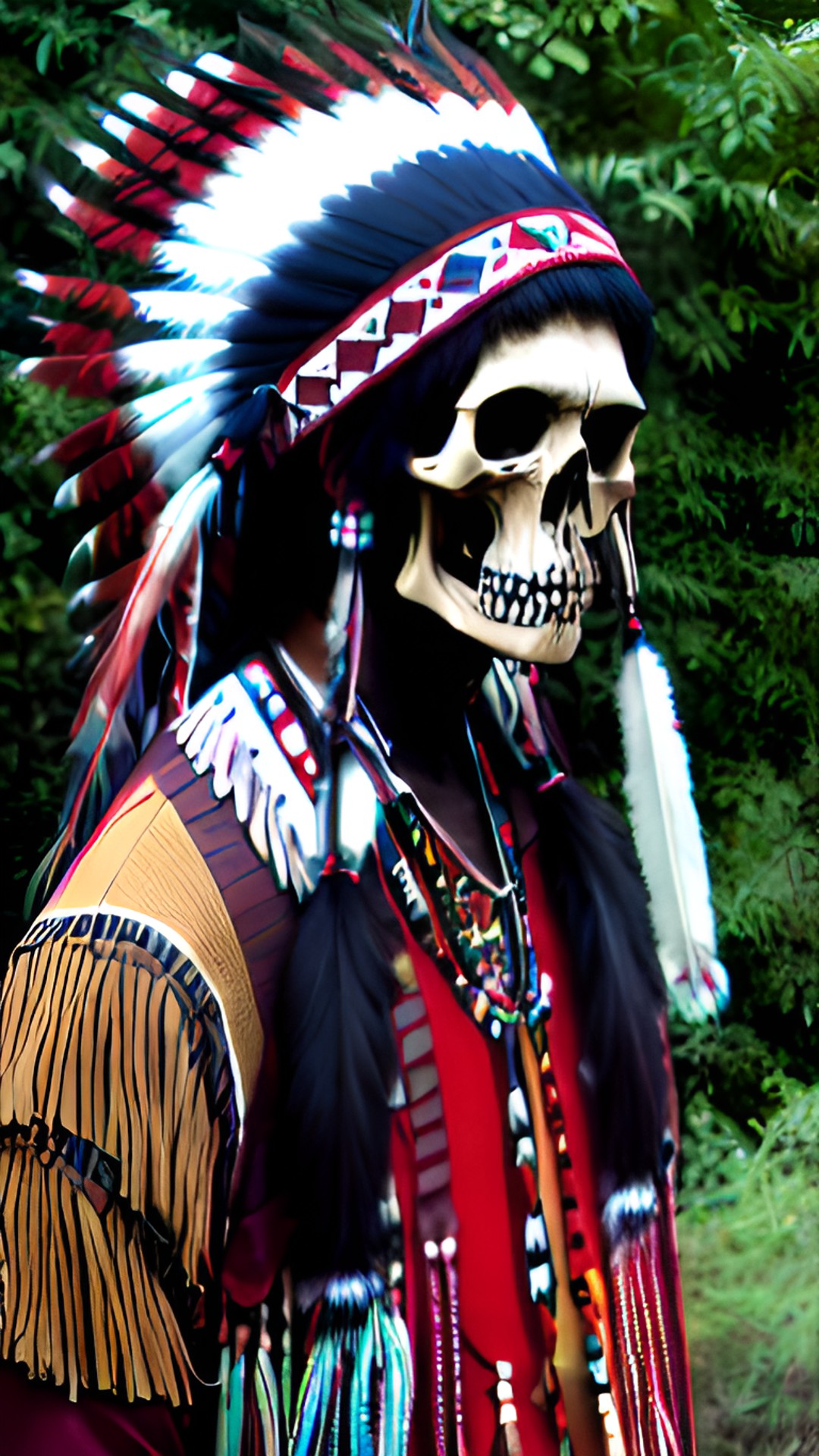 dead native american man preview