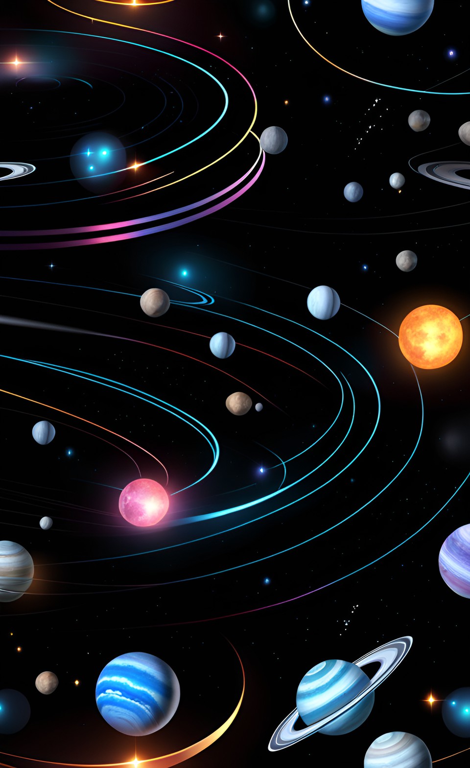 outer space other planets and moons some planets have asteroids belts preview