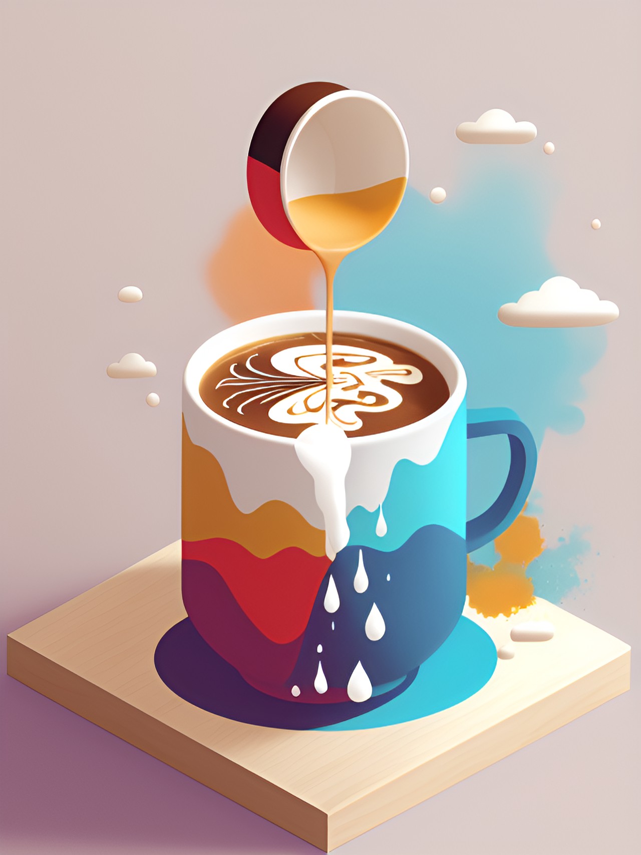 abstract coffee preview