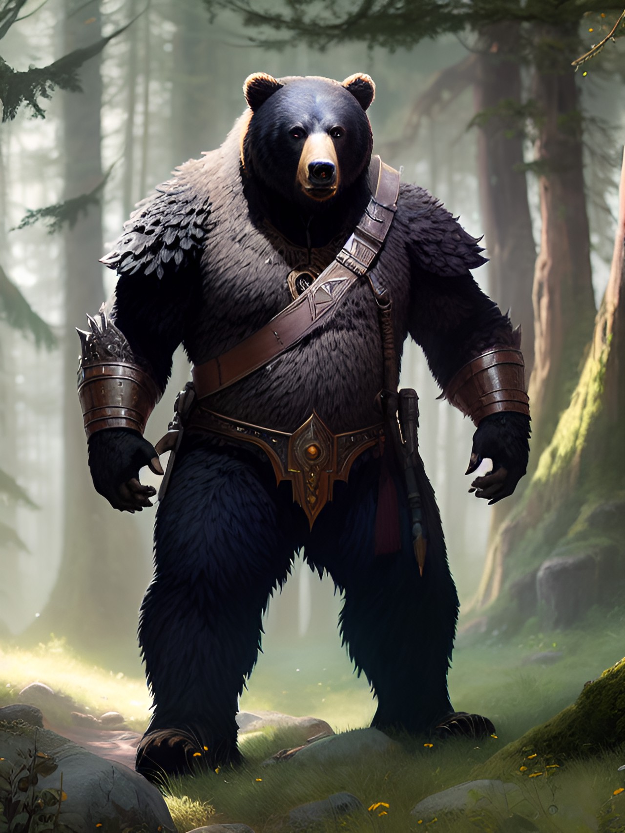 werebear, elven preview