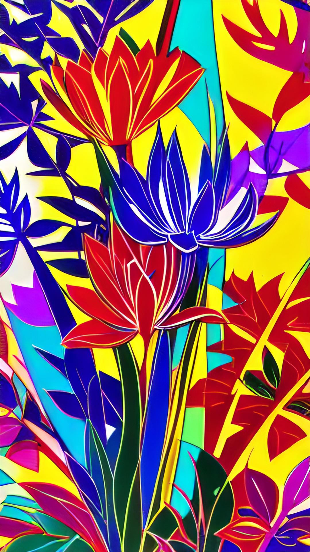 flowers - hope|hdr|30mm|16k|todd mcfarlane style|henri matisse style|3d|don't repeat preview