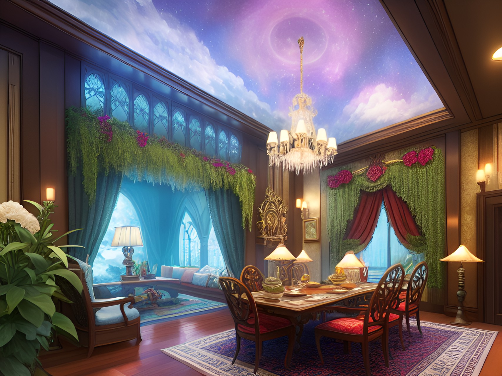 Interior: fantasy - enchanting fantasy interior preview