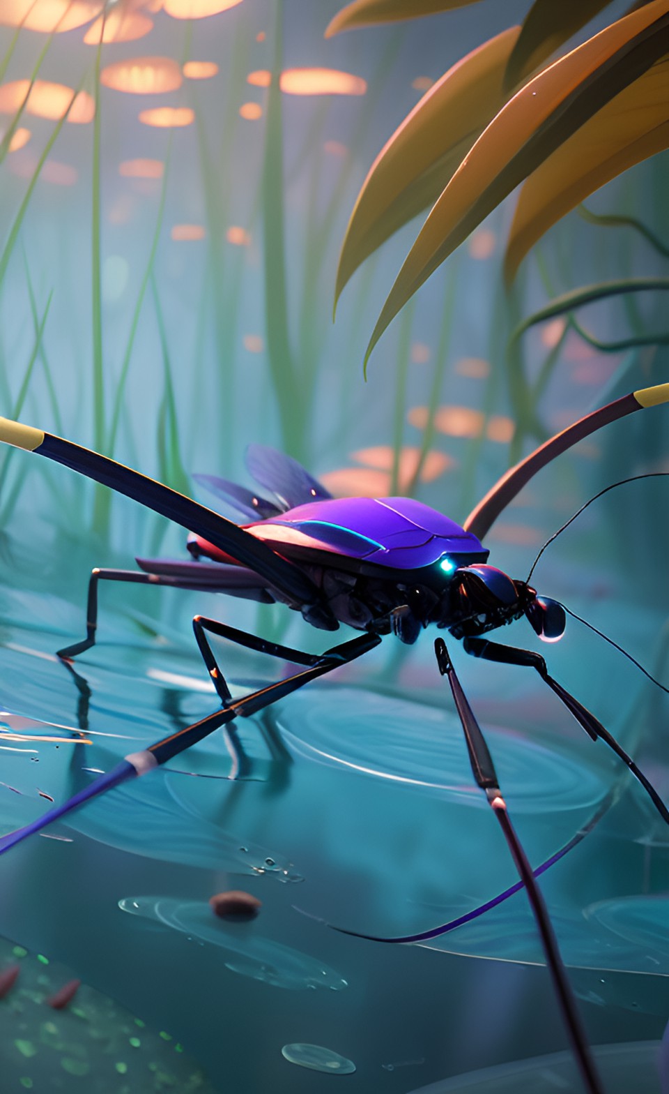 water strider bug preview