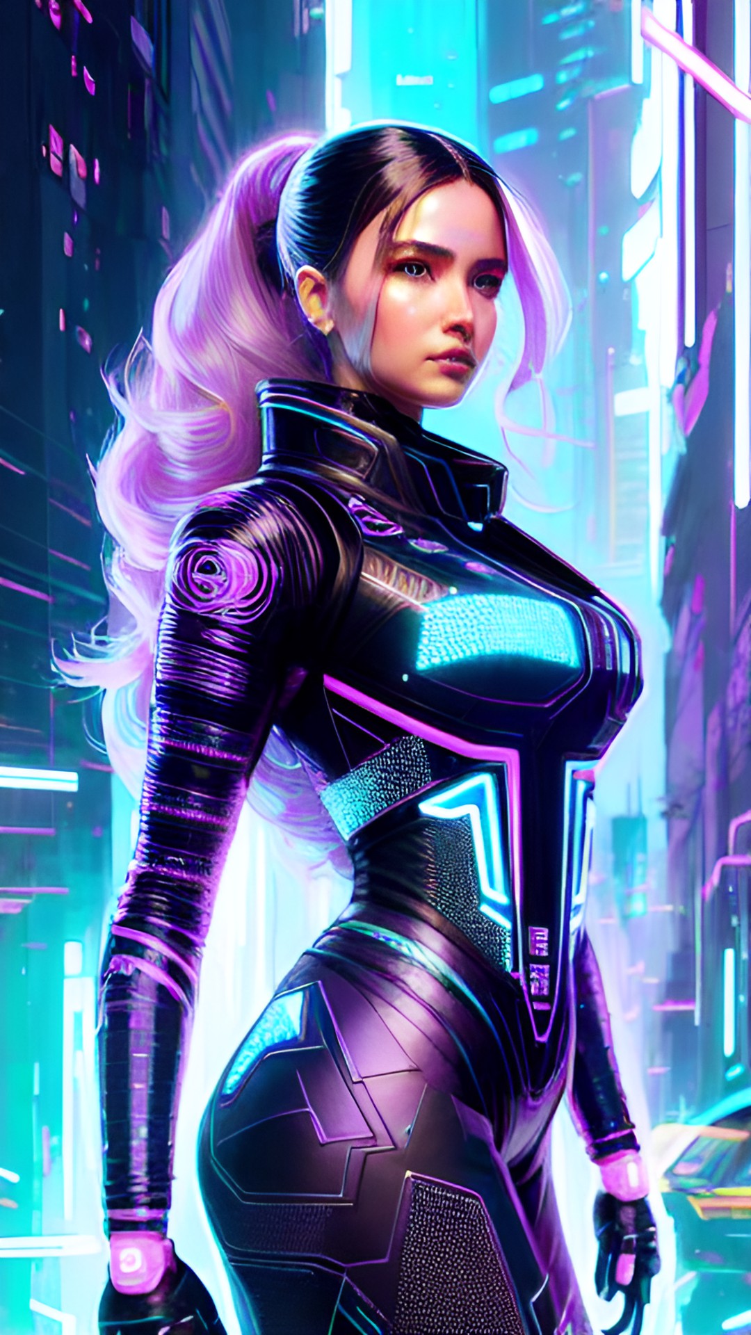 tron barbie preview