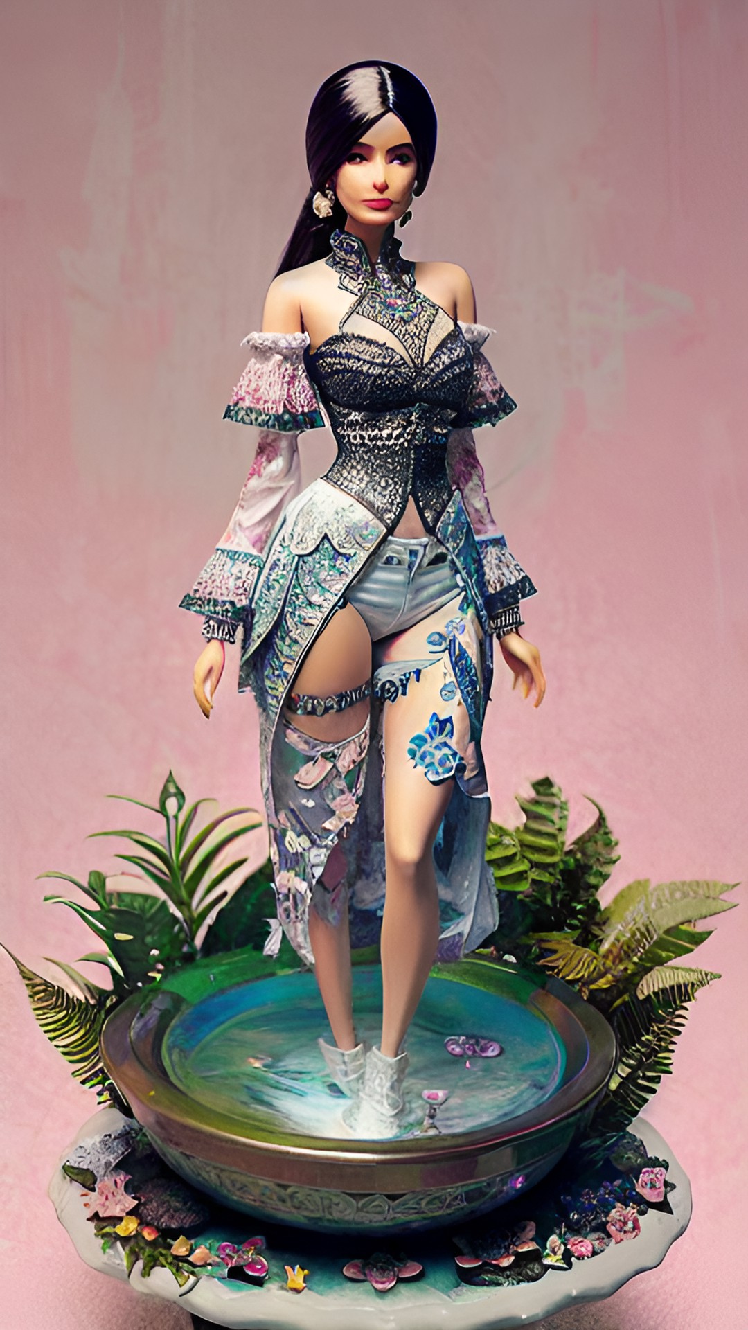 birdbath barbie preview