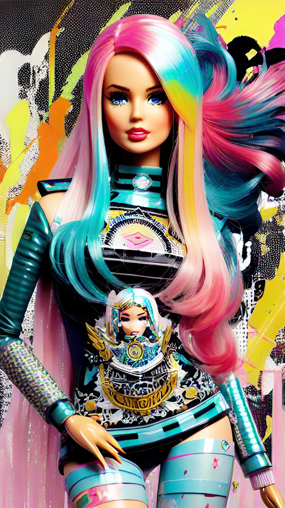 pop art barbie preview