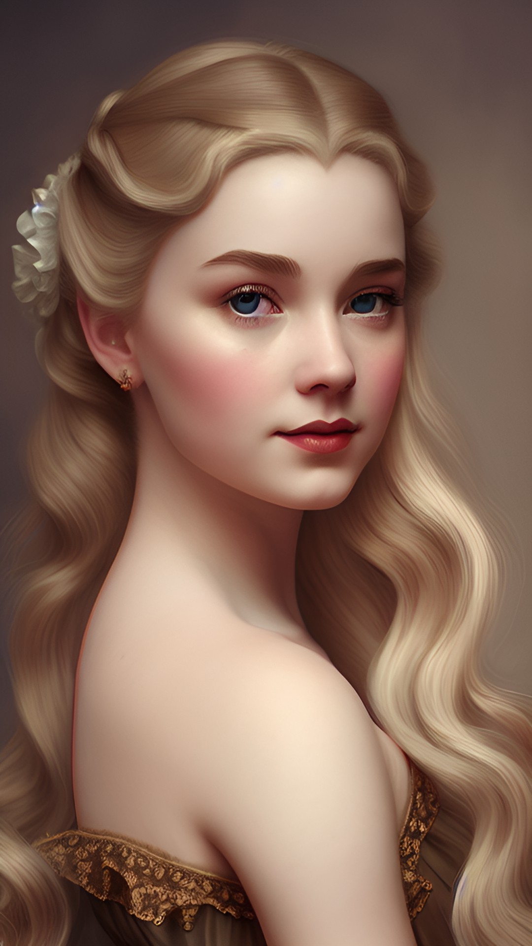 meg giry, blonde hair, brown eyes, ballerina, 18th century, highly detailed, fantasy art preview