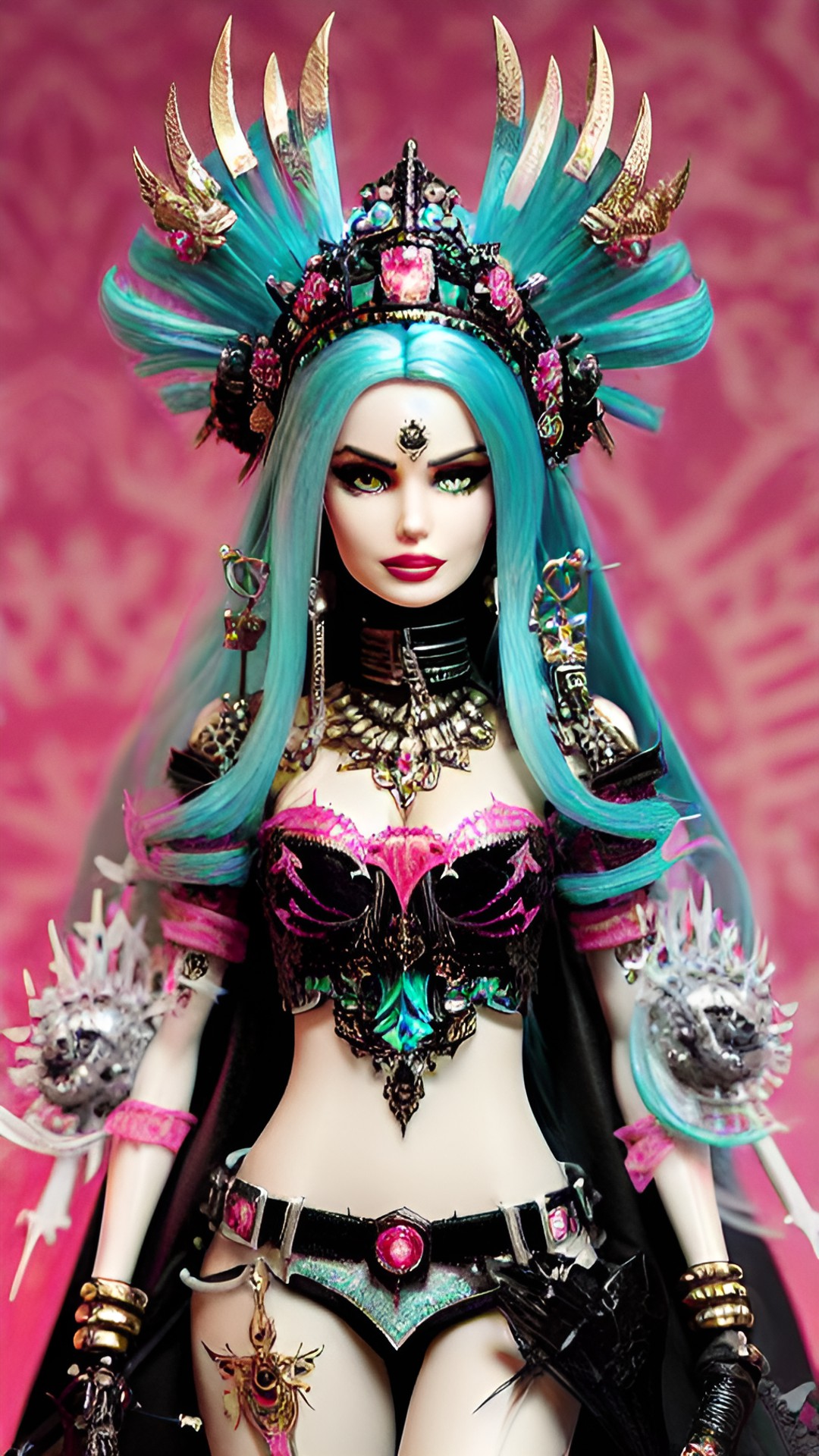 undead queen barbie preview