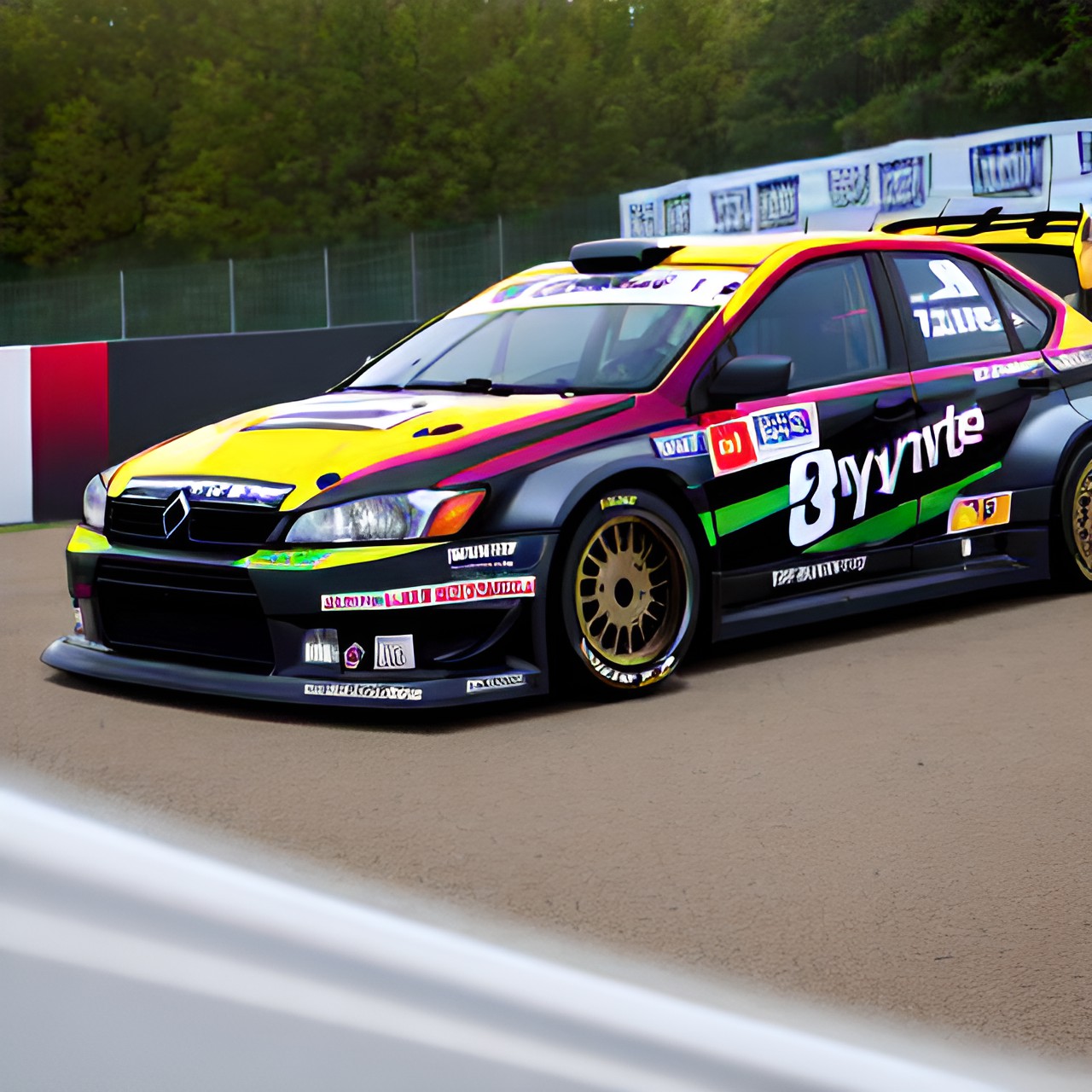 syntawave rally sedan dtm kit in rallycross tarmac preview