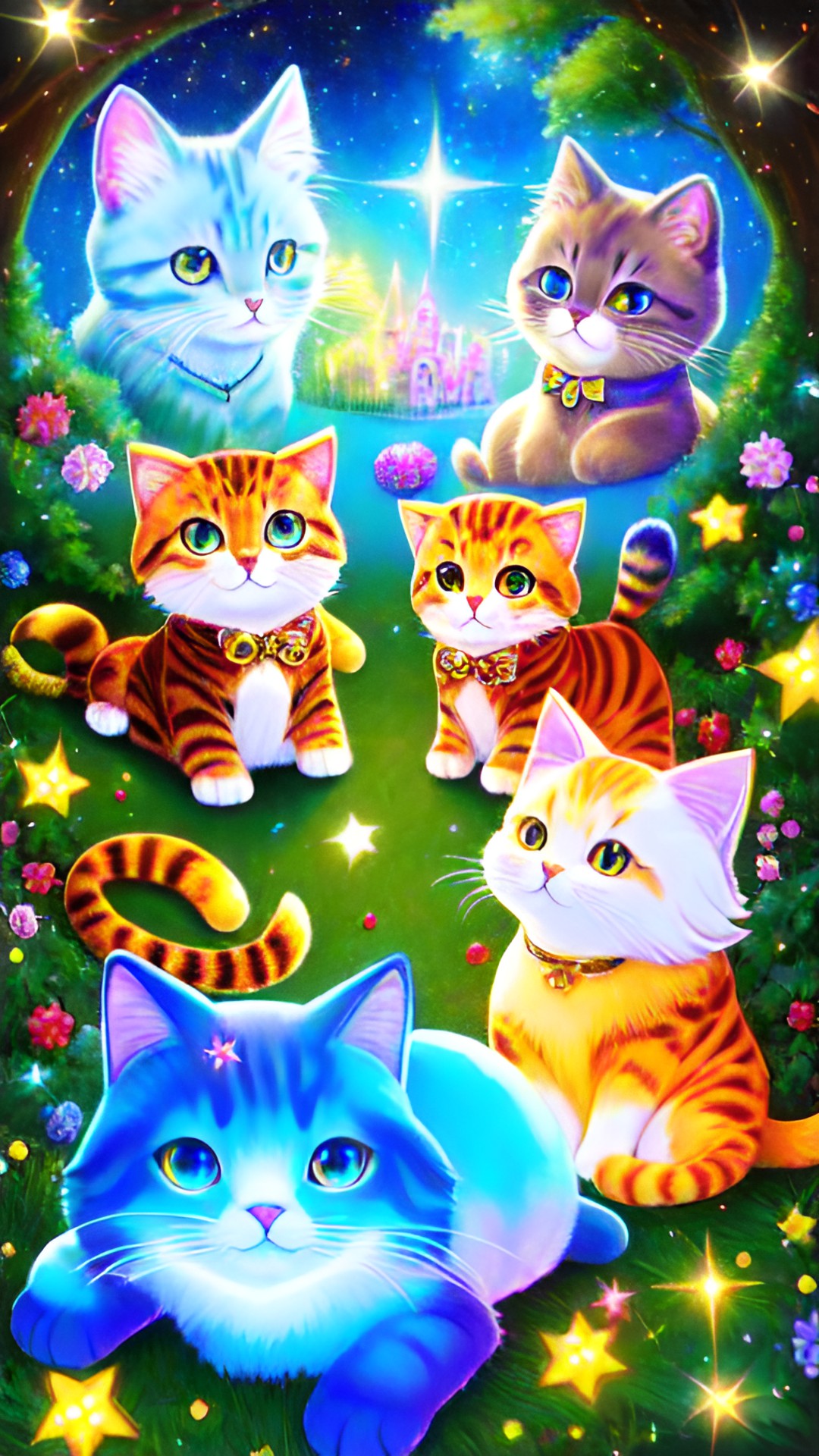 magical shiny cats preview