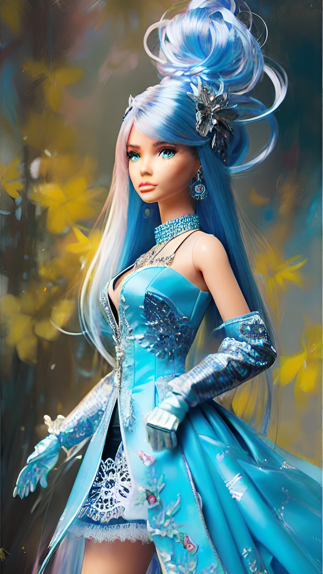 blue magic barbie preview