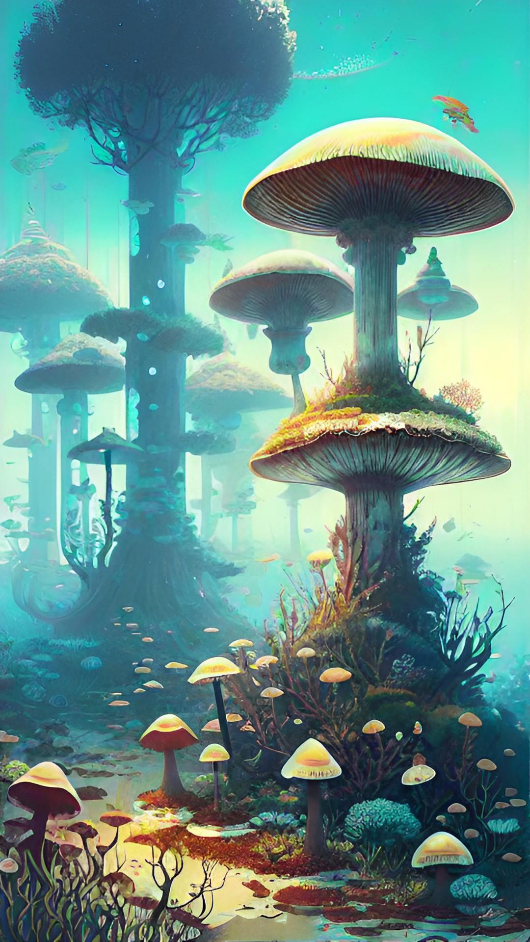 undersea mushroom grove preview