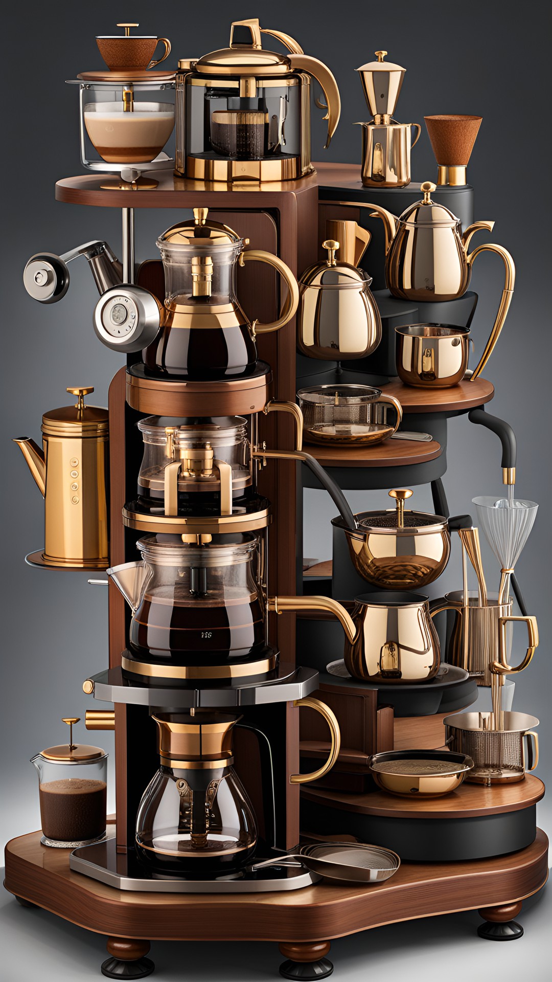 Where’s the manual? - crazy complicated coffee maker ￼ preview