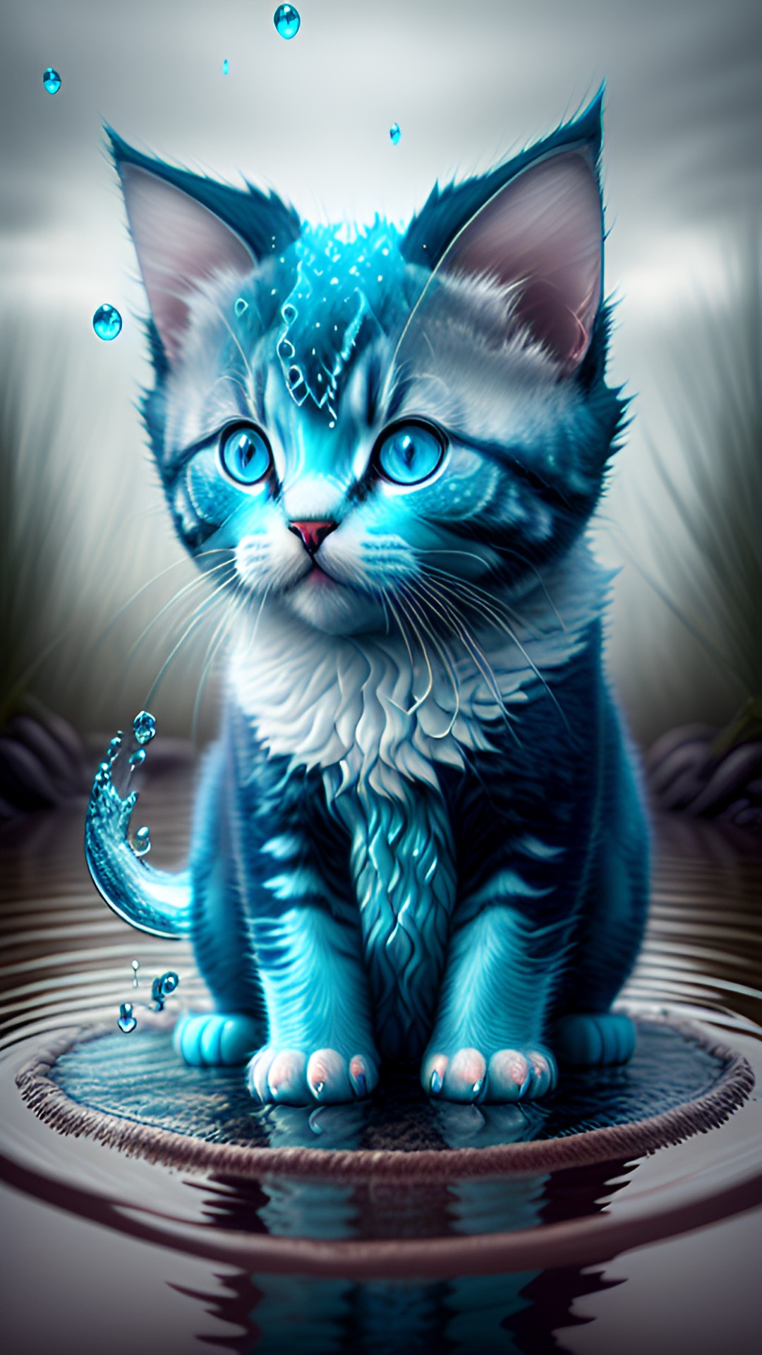 water elemental kitten preview