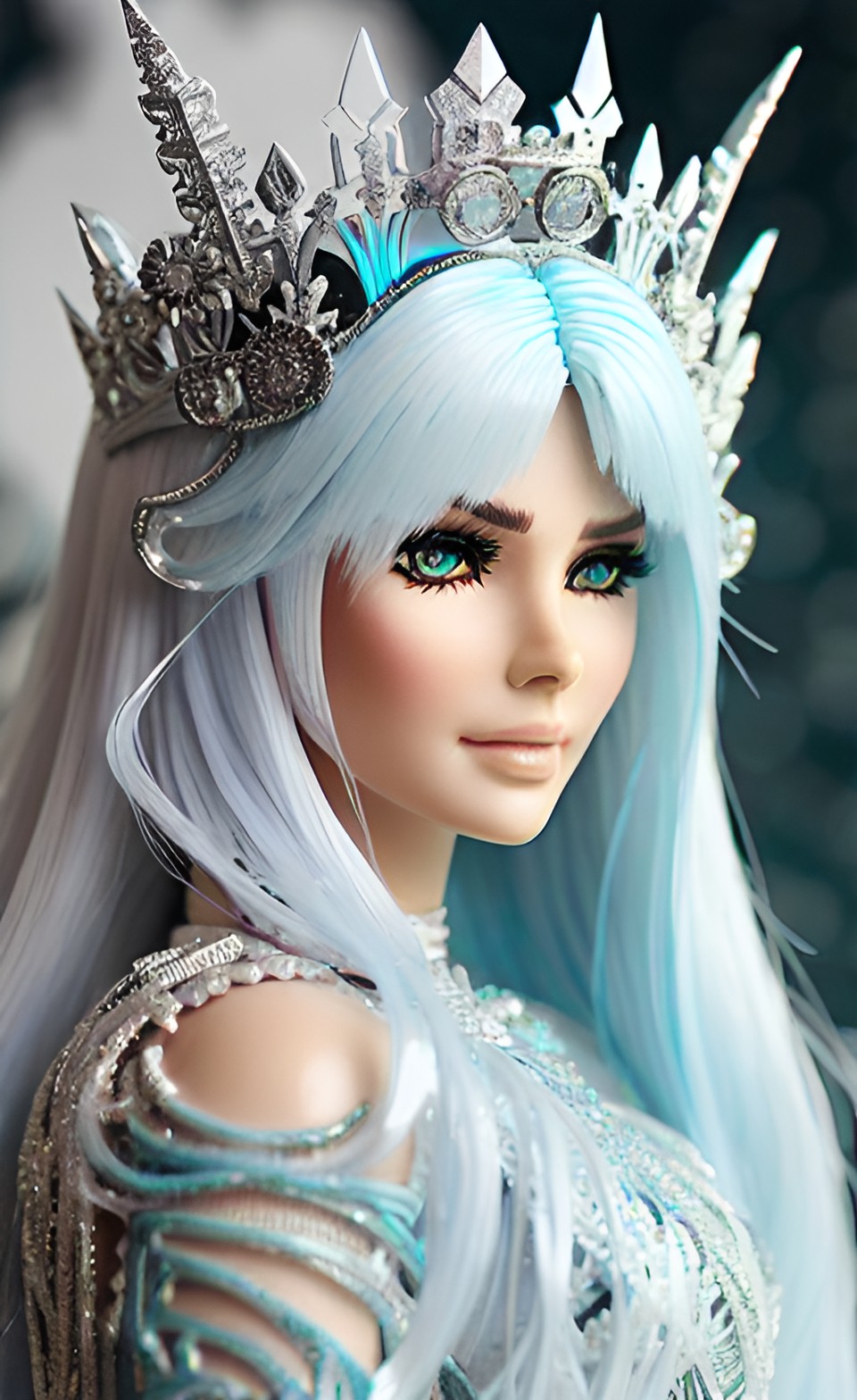 ice queen barbie preview