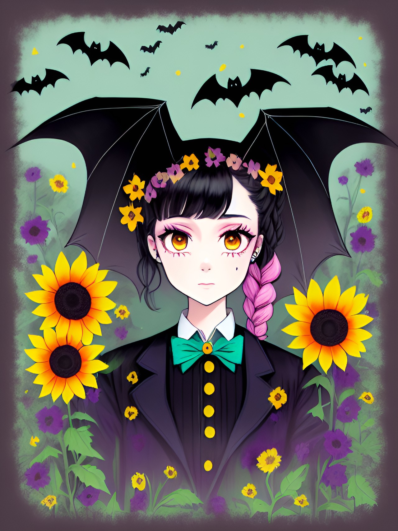 🦇🕸️😷🌻🎑.spooky.pastel preview