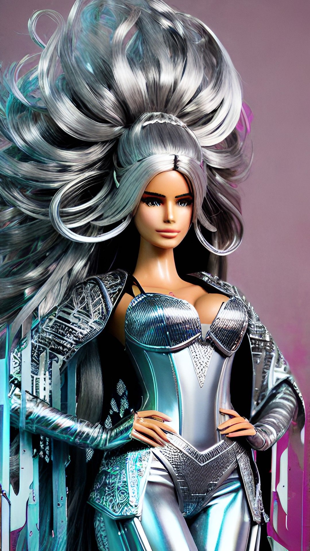 silver streak barbie preview