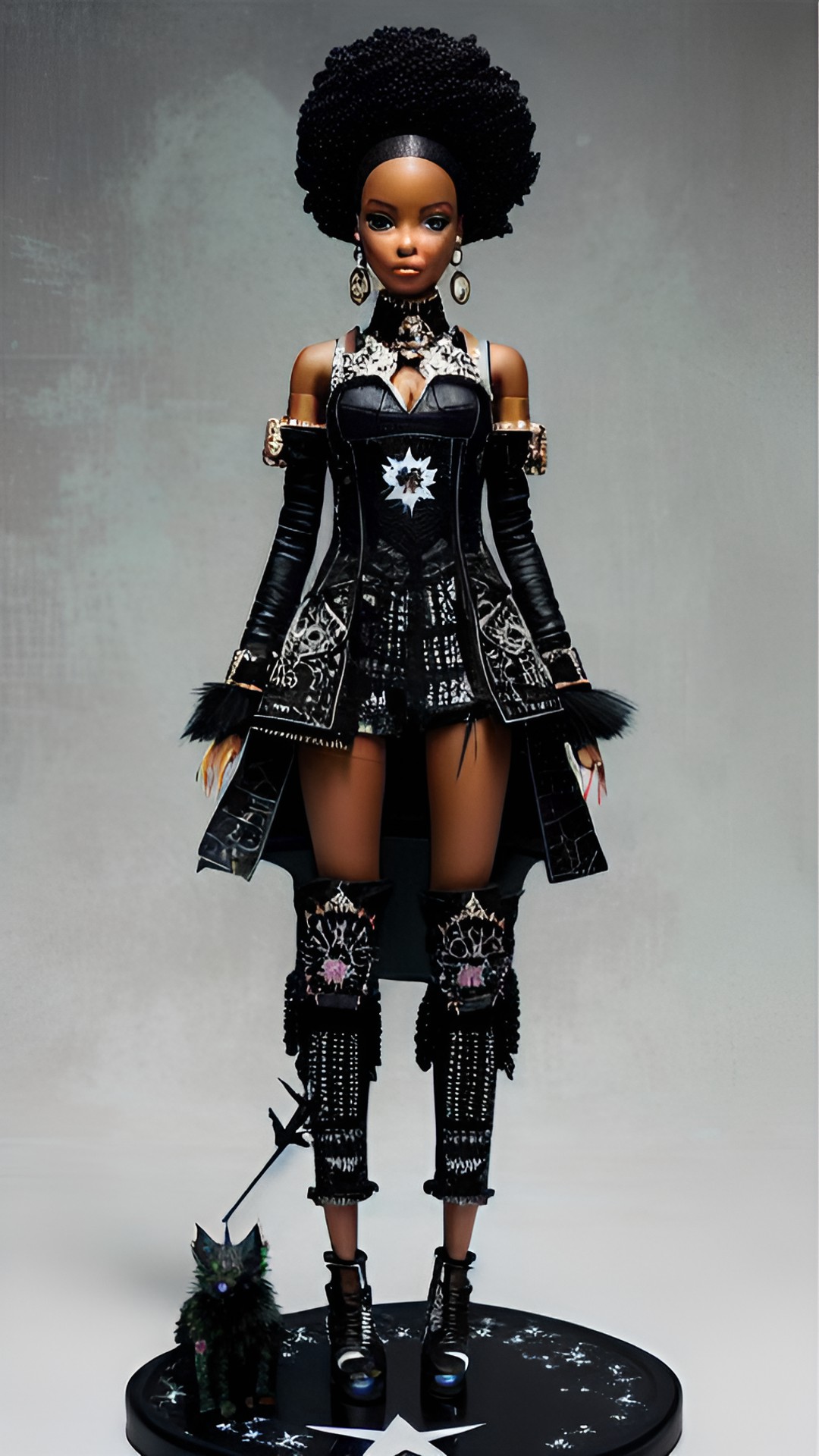 black star barbie preview