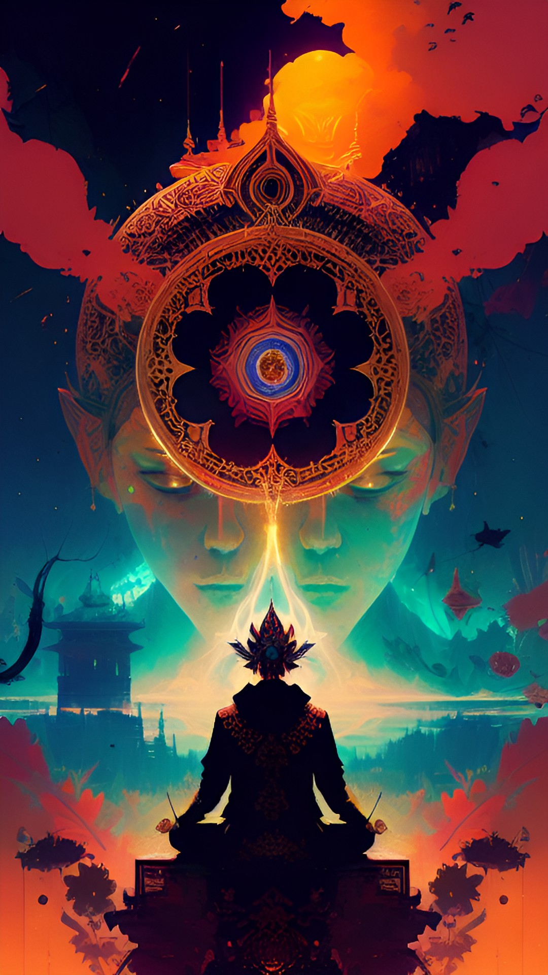 Third Eye - meditation with third eye in astral realm. preview