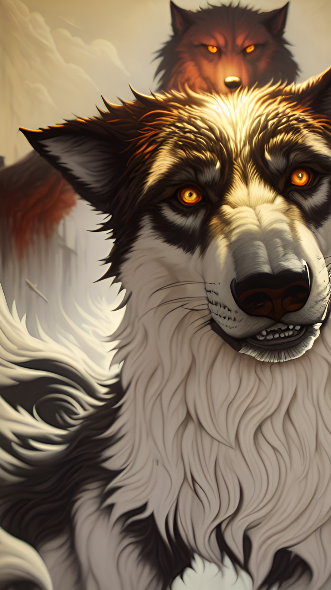 My dog as a werewolf - werewolf preview