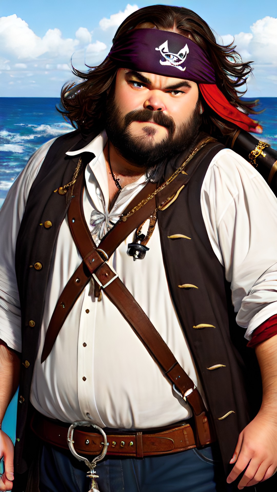 jack black as a pirate. preview