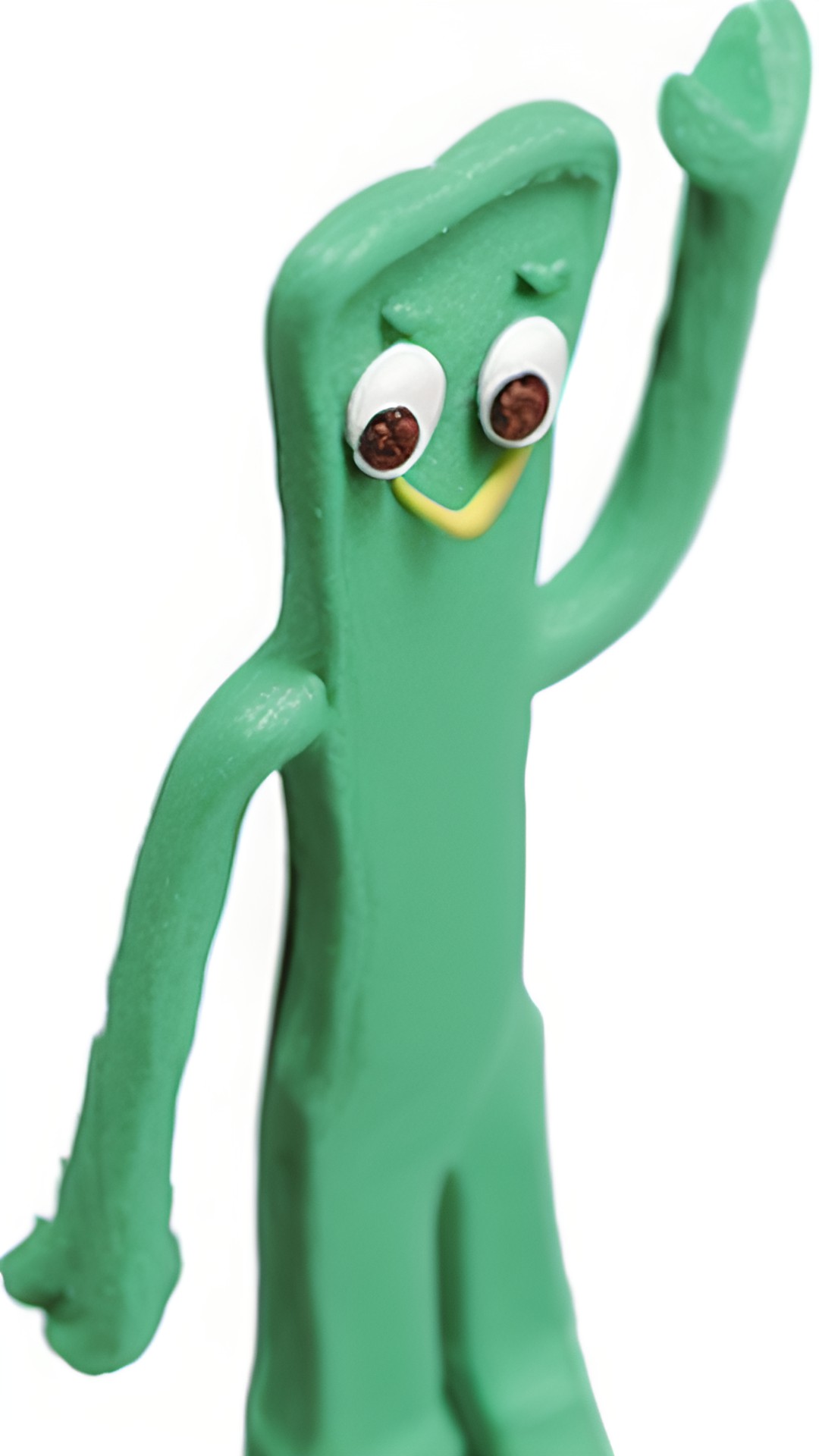 gumby. claymation style. preview