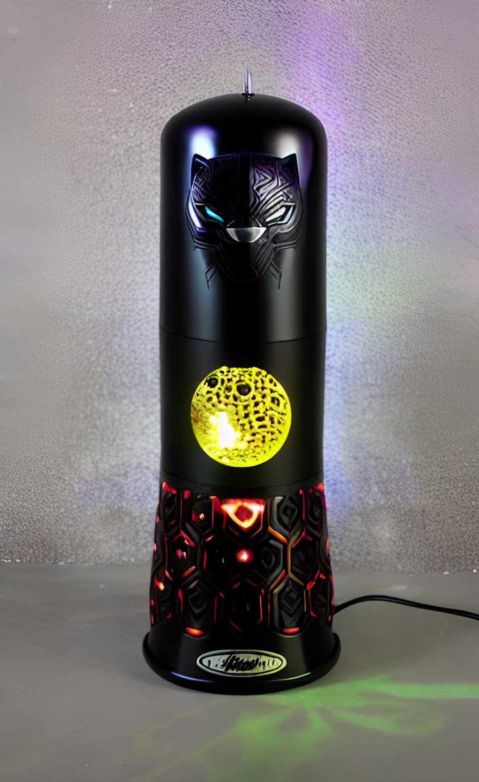 black panther lava lamp preview