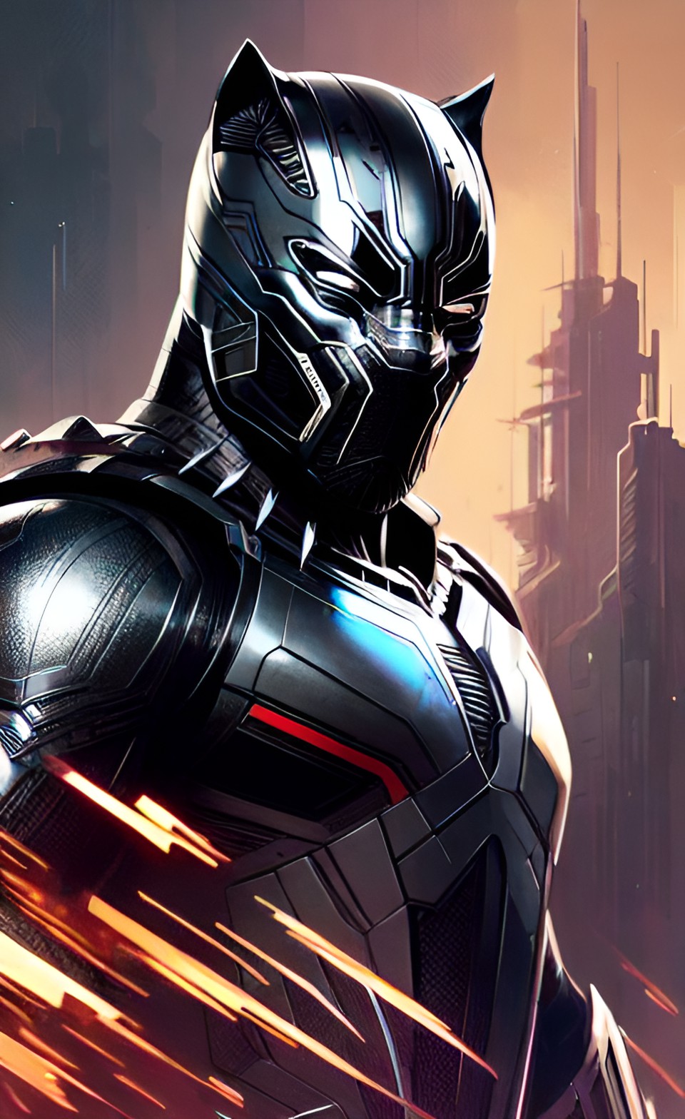 black panther cylon preview