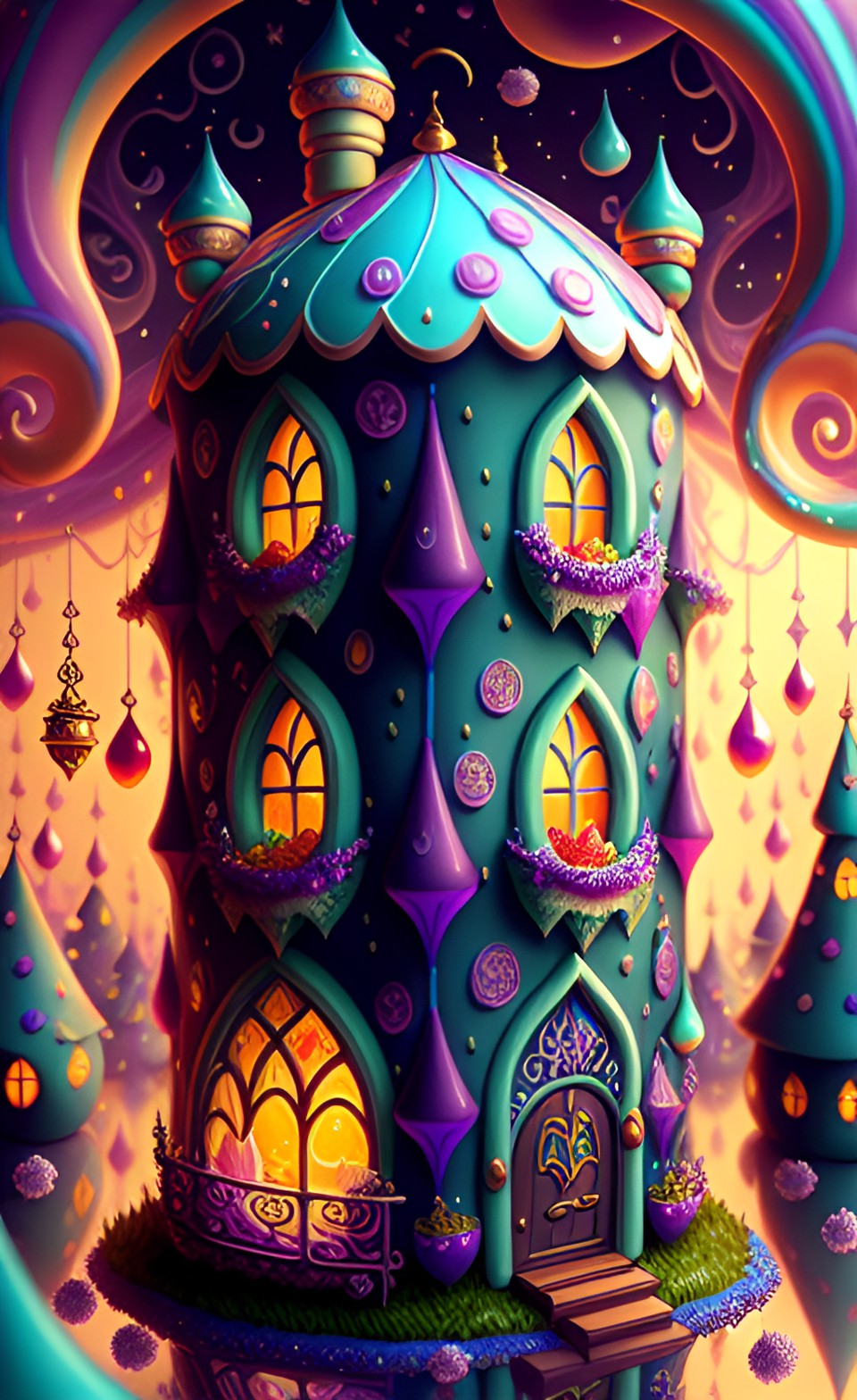 Marshmallow_MeadowsII - the sweets fairy house is a magical haven, where fairies and visitors alike can indulge in the most enchanting treats. every corner is a feast for the senses of the fairy world preview