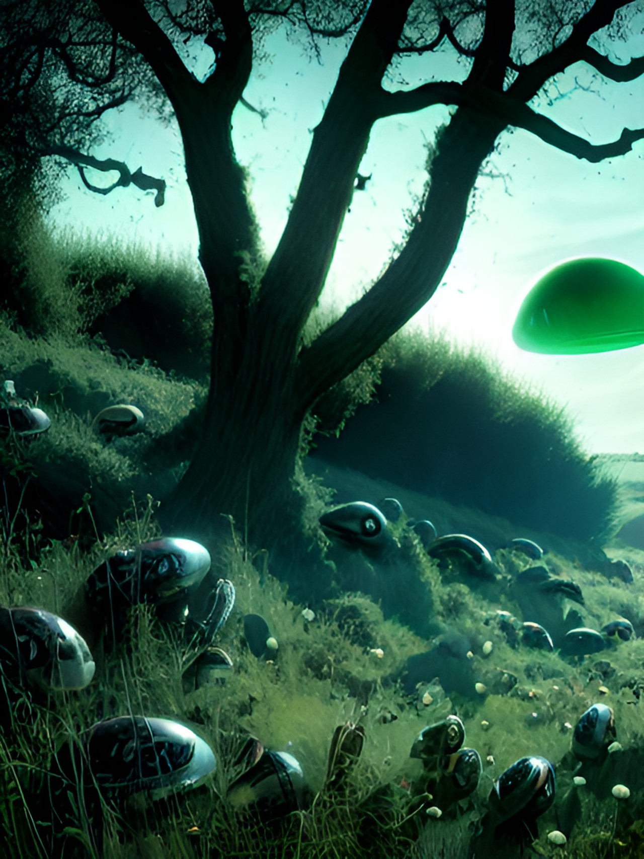 the wind in the willows and a field full of xenomorph eggs preview